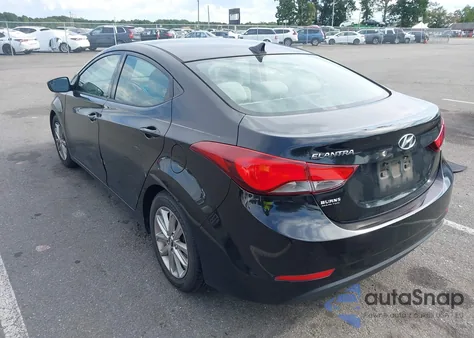 2014 Hyundai Elantra Se from USA, damaged, VIN 5NPDH4AE7EH486795